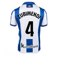 Dres Real Sociedad Martin Zubimendi #4 Domáci 2024-25 Krátky Rukáv